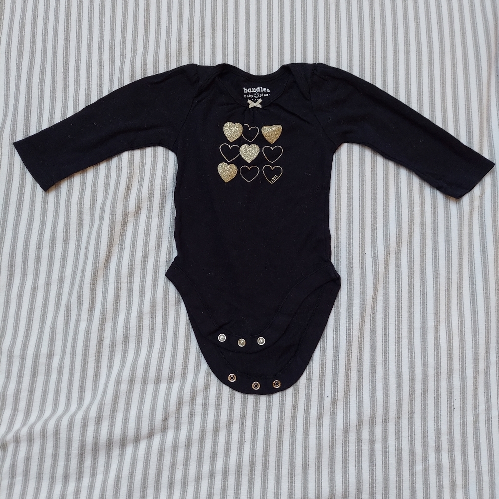 9-12M long sleeve onesie
